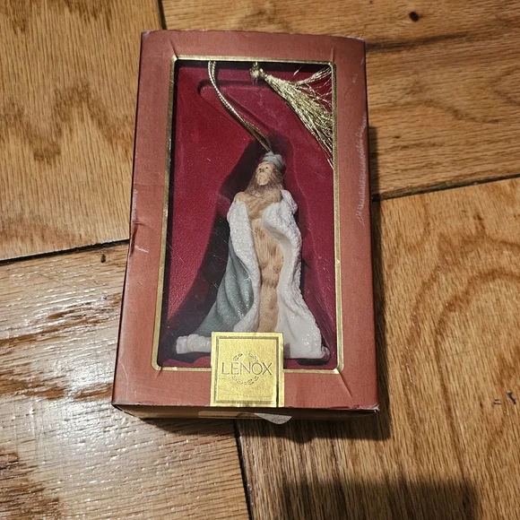 Wizard Of Oz Lenox Ornament - Cowardly Lion NWT - Picture 2 of 9